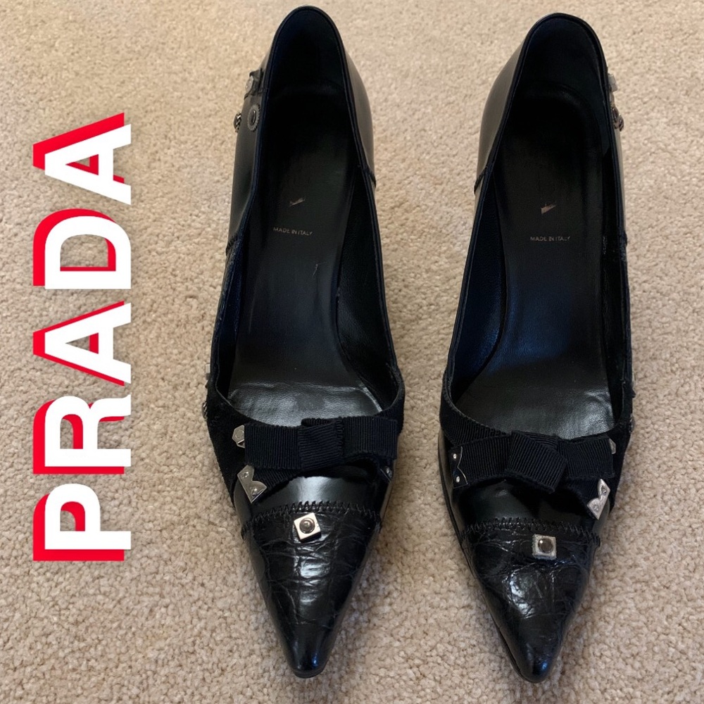 PRADA Vintage Black High Heels
